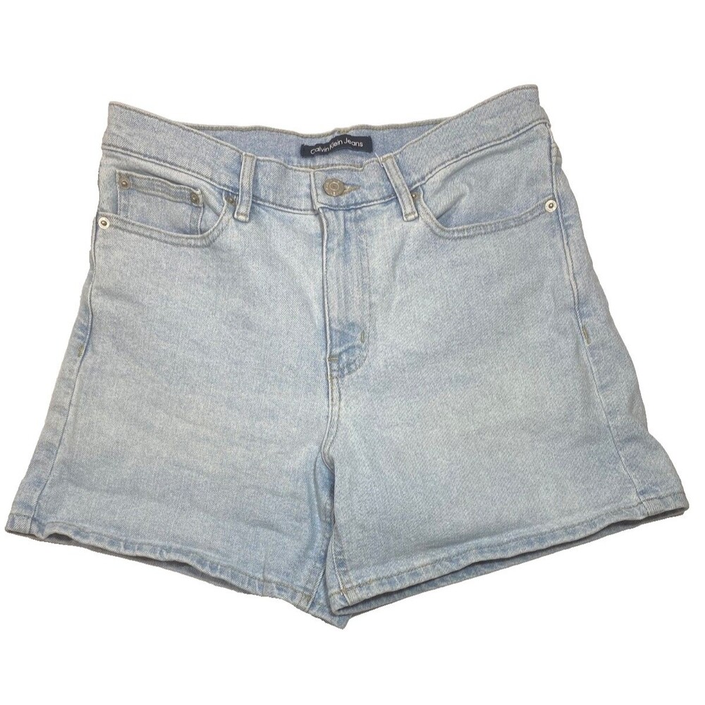 Calvin Klein Jeans Shorts~Womens 6~Light Blue Denim~NICE!